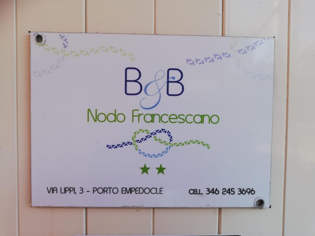 B&B Nodo Francescano Porto Empedocle Exteriör bild